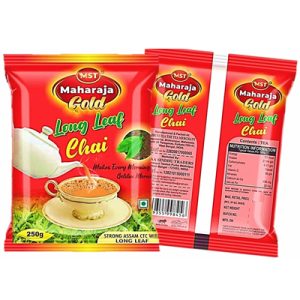 Maharaja Gold CTC W Long Leaf Chai - 250gm Pouch